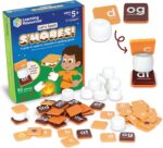 Learning Resources Let's Spell S'mores - Montessori Toys, Kindergarten Learning Activities, Phonemic Awareness Flash Cards, Dyslexia Tools for Kids, Speech Therapy Materials, Learn to Read - Image 2