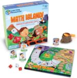 Learning Resources Math Island Addition & Subtraction Game - Math Manipulatives, Educational Board Toys, Classroom Flash Cards , Volcano Toy, STEM Kids, Gifts for Boys And Girls , Montessori - Image 2