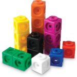 Learning Resources MathLink Cubes - Set of 100 Cubes, Ages 5+ Kindergarten, STEM Activities, Math Manipulatives, Homeschool Supplies, Teacher Supplies - Image 2