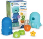 Learning Resources Nesting Space Surprise, Preschool Learning Activities, Fine Motor Skills, Montessori Preschool Toys, Space Toys, Ages 18 Months+, 9 Pieces - Image 2