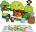 Learning Resources Peeksville Learning Jungle Playset, Animal Kingdom Figurines, Zoo Toy, Tiger, Lion, Animals, Fine Motor Skills For Kids, Toddler Gifts For Girls And Boys - Image 2