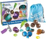 Learning Resources Rock 'n Gem Surprise - 19 Pieces, Ages 3+ Toddler Learning Toys, Sorting and Matching Toys, Early STEM for Kids - Image 2