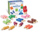 Learning Resources Smart Snacks Alpha Pops - Toddler Educational Alphabet Toys, ABC Puzzles, Ice Cream Toy, Preschool Classroom Must Haves, Homeschool, Toddler Letter Learning , Gifts for Kids - Image 2