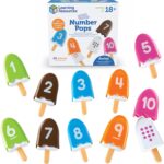 Learning Resources Smart Snacks Number Pops - Sorting Toys, Stacking Montessori, Classroom Must Haves, Math Manipulatives, Number Matching Games, Fine Motor Preschool, Speech Therapy - Image 2