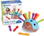 Learning Resources Spike The Fine Motor Hedgehog - Toddler Montessori Toys, Stacking Shape, Gifts For Boys And Girls, Sorting And Matching Skill Activities, Educational Games, Kindergarten - Image 2