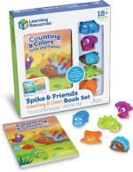 Learning Resources Spike and Friends Counting & Colors Book Set - 6 Pieces, Age 18 Month+ Toddler Activities, Educational Toys Set, Color Teaching Toys - Image 2