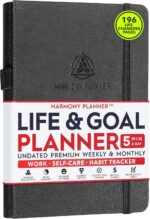 Life & Goal Planner – Undated Daily, Weekly & Monthly Organizer with Habit Tracker, Time Management Tools, and Productivity Journal for Personal Growth and Success - Image 2