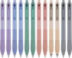 Linbsunne Gel Pens Black Ink Pens for Office 0.5mm Fine Point Pens Smooth Writing Retractable Work Pen (12-count) - Image 2