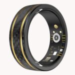 Loluka Smart Ring with Step Tracker Health Tracker with Sleep Monitor Heart Rate Monitor Family Care Fitness Ring Fitness Tracker No Subscription Fee for Android iOS Black 10 - Image 2