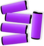 Luggage Identifiers for Suitcases Unique-Luggage Tags 5 Pack Travel Luggage Handle Wrap/Cover Cruise Must Haves Travel Gifts for Travelers/Airplane - Image 2