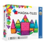 MAGNA-TILES Classic 32-Piece Magnetic Construction Set, The ORIGINAL Magnetic Building Brand - Image 2