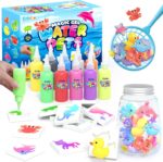 Magic Water Elf Toy Craft Kits for Kids, DIY Your Own Aqua Fairy Water Pets & Squishy Maker Toys with 10 Magic Gels and 8 Molds, Art Supplies Arts and Crafts for Kids Boys and Girls Ages 4-8 6-8 - Image 2