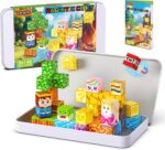 Magnetic Blocks, Mini Magnetic Blocks Building Toys with Travel Case 45PCS, STEM Educational Construction Building Cubes for Kids Ages 3+, Classroom Learning Sensory Toys Gift for Toddlers Boys Girls - Image 2