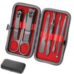Manicure set Men Personal Care Tools Accessories Finger and Toe Nail Clippers Kit Professional Manicure Pedicure Kit With Travel Case Nail Grooming Kit Present for Men Women Stocking Stuffers - Image 2