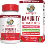 Mary Ruth's 5-1 Immunity Gummies with Elderberry for Kids & Adults | Cherry | Pectin Based | Vegan | 90 Count - Image 2