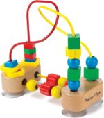 Melissa & Doug First Bead Maze - Wooden Educational Baby Toy with Suction Cups, for Floor, High Chair or Toddler Table, Toddler Toys for Girls & Boys Ages 1+ - Image 2