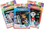 Melissa & Doug PAW Patrol Scratch Art 3-Pack – Chase, Skye, Marshall Color Reveal Travel Activity Pads - Image 2