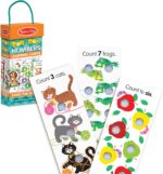 Melissa & Doug Poke-a-Dot! Numbers, Shapes & Colors Jumbo Learning Cards, 13 Double Sided Interactive Flash Cards, Educational Activities for Toddlers & Preschoolers, Ages 1+ - Image 2