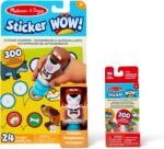 Melissa & Doug Sticker Wow!™ Dog Bundle: 24-Page Activity Book, Refillable Sticker Stamper, Mini Pad, 500 Stickers, Arts and Crafts for Kids Ages 3+ - Image 2