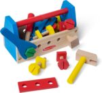 Melissa & Doug Take-Along Tool Kit Wooden Construction Toy (24 pcs) - Image 2