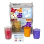 Melissa & Doug Thirst Quencher Wooden Drink Dispenser with Juice Inserts, Ice Cubes & Play Kitchen Accessories, Preschool Learning Toys for Girls & Boys 3+ - FSC Certified - Image 2