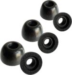 Memory Foam Ear Tips Replacement for TOZO A1/ NC7 / NC7 Pro / NC9 / NC9 Plus / T10 / Moondrop Space Travel TWS/Travel 2 HiFi Earbuds Earpad - Image 2