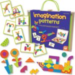 MindWare Imagination Patterns- Creative, Magnetic Play with Patterned Shapes! - Image 2