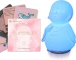 Mindfulness Tool Set with Guided Visual Meditation Breathing Lamp and 48 Positive Affirmation Cards, 3 in 1 Device with Night Light & Noise Machine, Self-Care Gift for Anxiety Relief and Relaxation - Image 2