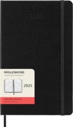 Moleskine Classic 12 Month 2025 Daily Planner, Hard Cover, Large (5" x 8.25"), Black, 400 pages - Image 2