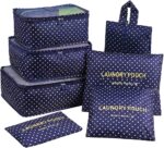 Mossio 7 Set Packing Cubes with Shoe Bag - Travel Carry On Luggage Organizer - Image 2