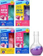 Mr. Bubble Kids Original Bath Bomb Potions - Colorful Fizzy Fun - Cool Foam and Bubble Science Beaker Bath Toys (Pack of 4) - Image 2