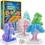 National Geographic Craft Kits for Kids - Crystal Growing Kit, Grow 6 Crystal Trees in Just 6 Hours, Educational Craft Kit with Art Supplies, Geode Specimen, STEM Arts & Crafts Kit (Amazon Exclusive) - Image 2
