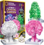 National Geographic Craft Kits for Kids - Crystal Growing Kit - Grow a Crystal Garden in Just 6 Hours, Educational Craft Includes Art Project, Geode, STEM Arts and Crafts for Girls (Amazon Exclusive) - Image 2