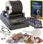 National Geographic Rock Tumbler Kit – Hobby Edition Includes Rough Gemstones, and 4 Polishing Grits, Great STEM Science Kit for Geology Enthusiasts, Rock Polisher for Kids and Adults - Image 2