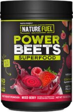 Nature Fuel Power Beets Powder, Delicious Mixed Berry, Concentrated Superfood Supplement, Supports Circulation, Natural Energy & Stamina, Non-GMO, 60 Servings (Packaging May Vary) - Image 2