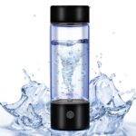 NuRich Echo NuRich Flask Hydrogen Water Bottle, 420ml Portable SPE/PEM Generator, 2200PPB in 3 Min, Rechargeable Hydrogen Ionizer for Home, Travel, Fitness - Gift for All Family Members - Image 2