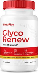 NutraRize Glyco Renew Pills, All Natural Blood Support Formula, Maximum Strength Supplement to Maintain Stable Levels, Your Journey Towards Healthy Lifestyle, Reviews (60 Capsules) - Image 2