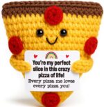 OCCdesign Romantic Gift for Couple Boyfriend Girlfriend Cute Handmade Crochet for Anniversary Valentine’s Day Long Distance Relationship Love Gifts for Husband Wife Partner Small Birthday Gift Idea - Image 2