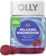 OLLY Relaxing Magnesium Gummies, Supports Muscle Relaxation*, Magnesium Citrate, Raspberry Lavender Flavor, 15 Day Supply - 60 Count - Image 2