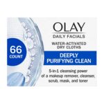 Olay Cleansing Wipes, Daily Facials, Power of a Makeup Remover, Scrub, Toner, Mask and Cleanser - Fragrance-Free, Textured No-Soap Cloth, Gentle Skin Care, Vitamin Complex-Infused Formula, 66 ct - Image 2