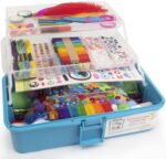 Olly Kids Craft Kits Library in a Plastic Craft Box Organizer- Craft and Art Supplies for Kids Ages 4 5 6 7 8 9 10 11 &12 Year Old Boys & Girls - Image 2