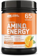 Optimum Nutrition Amino Energy - Pre Workout with Green Tea, BCAA, Amino Acids, Keto Friendly, Green Coffee Extract, Energy Powder - Orange Cooler, 65 Servings (Packaging May Vary) - Image 2