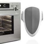 Oven Lock Child Safety, 1 Pack, Oven Door Lock Child Safety, Oven Baby Proofing, Heat-Resistant, Durable & Easy to Install Oven Safety Locks for Toddlers, Baby Proof Oven (White) - Image 2