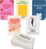 PIERTO Motivational Diet & Fitness Magnets – 15 Healthy Lifestyle Quotes for Fridge – Daily Weight Loss & Workout Reminder – Wellness Gift for Women & Men – Aesthetic Magnetic Set - Image 2