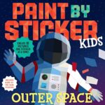 Paint by Sticker Kids: Outer Space: Create 10 Pictures One Sticker at a Time! Includes Glow-in-the-Dark Stickers - Image 2