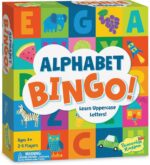 Peaceable Kingdom Alphabet Bingo! Letter Learning Educational Board Game for 2 to 6 Kids Ages 4+ - Image 2