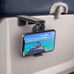 Perilogics Universal in Flight Airplane Phone Holder Mount. Hands Free Viewing with Multi-Directional Dual 360 Degree Rotation. Pocket Size Must Have Airplane Travel Essential Accessory for Flying - Image 2
