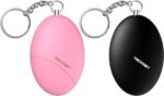 Personal Safety Alarm for Women, 140dB Travel Safe Waterproof Self Defense Keychain, Personal Alarm Loud Siren Safety Keychain for Girls Kids Elderly - 2 Pack - Image 2