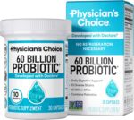 Physician's Choice Probiotics 60 Billion CFU - 10 Strains + Organic Prebiotics - Immune, Digestive & Gut Health - Supports Occasional Constipation, Diarrhea, Gas & Bloating - for Women & Men - 30ct - Image 2