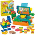 Play-Doh Cash Register Toy, 23 Play Food Accessories, Kids Arts & Crafts 3+ (Amazon Exclusive) - Image 2